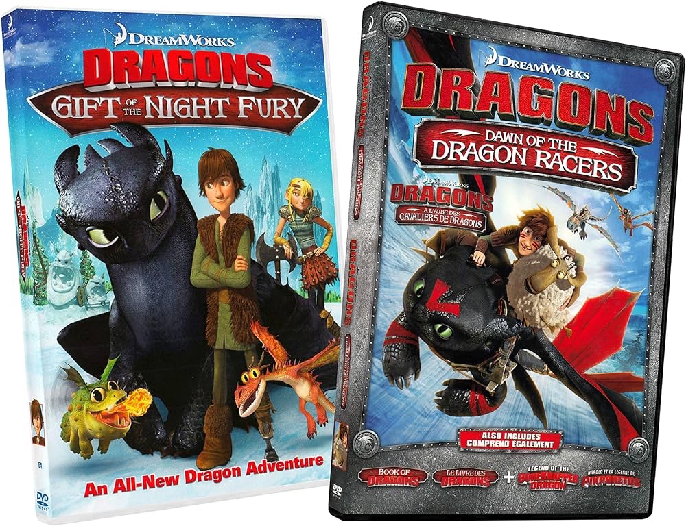 “How to Train Your Dragon: Gift of the Night Fury” and “How to Train Your Dragon: Dawn of the Dragon Racers”